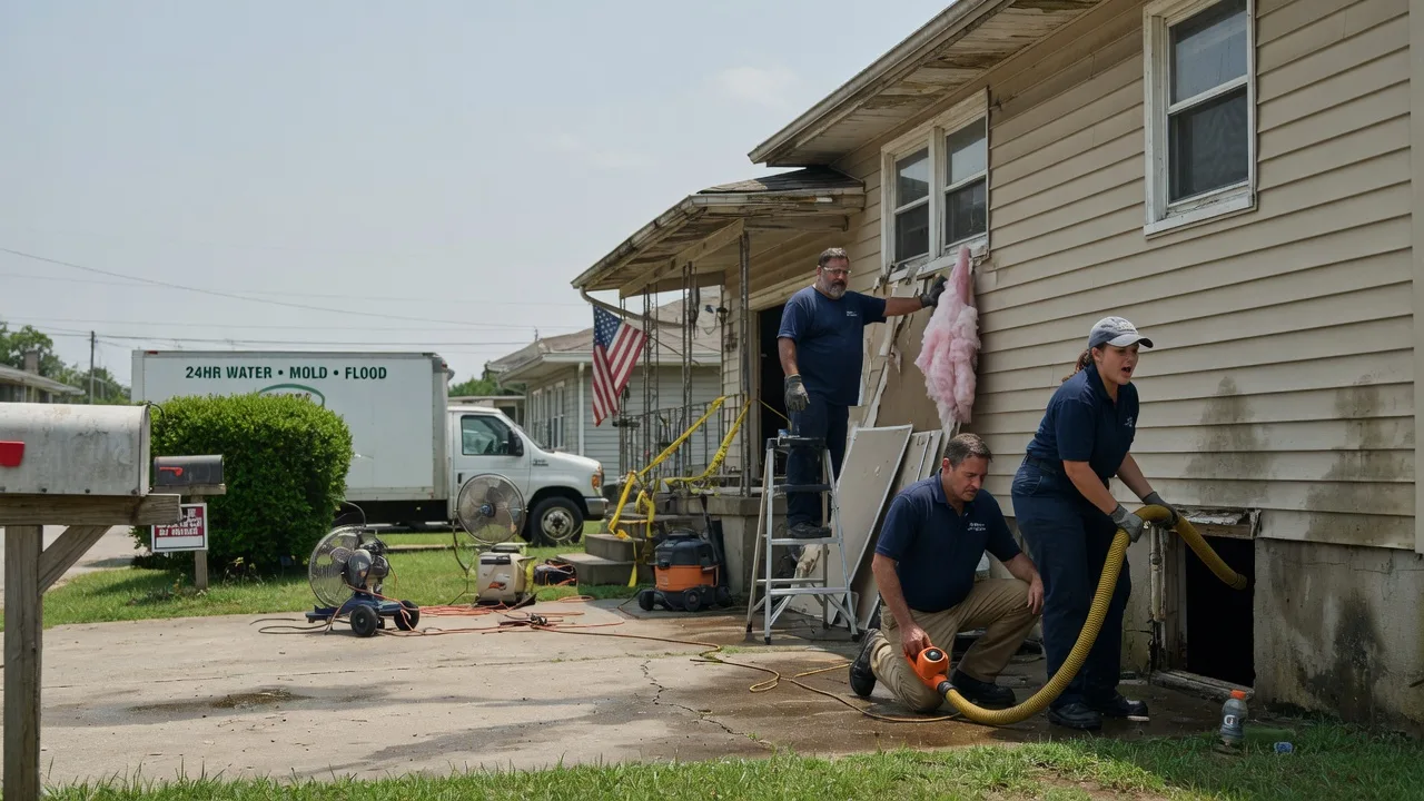 Water Damage Repair in Mountain Top, PA near me